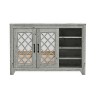 Galano Millicent 30 in. H x 44.3 in. W 2 Door Shoe Storage Cabinet With Shelves - 2 of 4