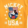 Men's - Disney - Mickey Mouse USA Flag 1928 Short Sleeve Graphic T-Shirt - 2 of 4