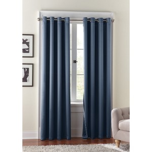 BrylaneHome BH Studio Room-Darkening Grommet Panel - 1 of 4