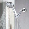 PAGED High Pressure Shower Heads 5 Mode Adjustable Settings Handheld Shower Head with Hose for Bathroom - 3 of 4