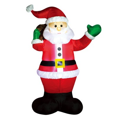 Joiedomi 6ft Waving Santa Claus Inflatable