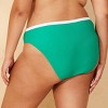 Women's High Leg Cheeky Bikini Bottom - Wild Fable™ - 2 of 3