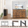 10-Drawer Dresser TV Stand for 55” TV, Versatile Storage Unit for Bedroom, Living Room, Hallway, and Entryway - 4 of 4