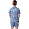 DC Comics Boys' Justice League Digital Camo Batman 2 PC Pajama Set Grey - 2 of 4