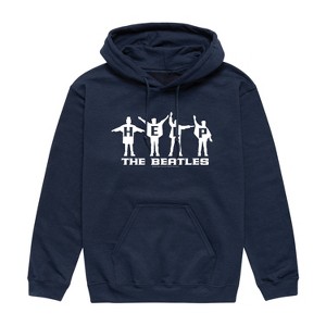 Men's - The Beatles - Help Graphic Fleece Pullover Hoodie - 1 of 4