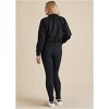 VENUS Womens Texture Bomber Jacket - 3 of 3