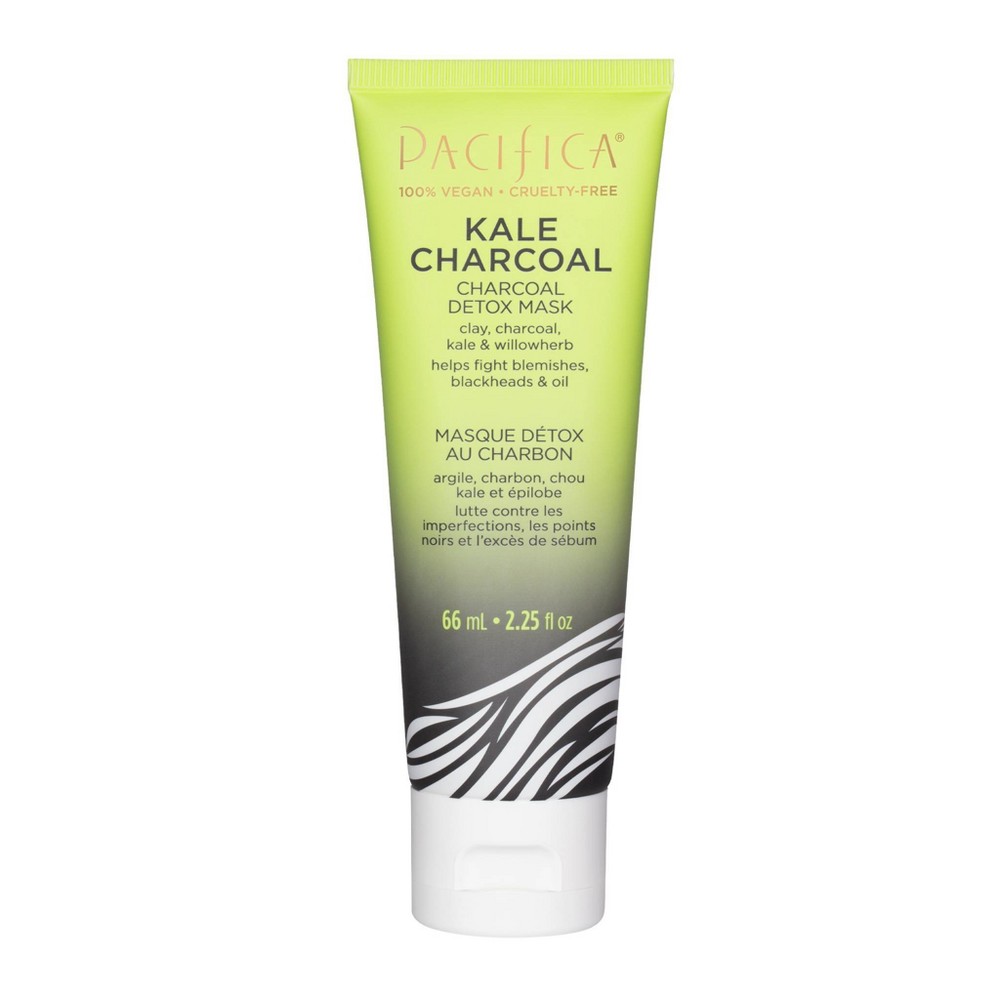 Photos - Cream / Lotion Pacifica Kale Charcoal Ultimate Detox Mask - 2.25 fl oz 