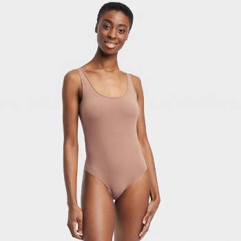 Women's Balletcore Bodysuit - Colsie™ Pink : Target