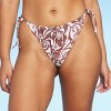 Women's Side-Tie Adjustable Extra High Leg Bikini Bottom - Wild Fable™ - image 4 of 4