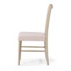 Maven Lane Vera Wooden Dining Chair with Fabric Upholstery, Set/2 - 2 of 4