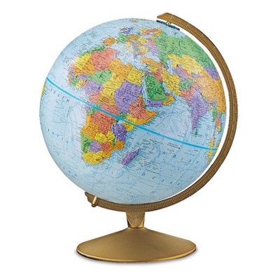 Globe terrestre 17 pouces au sol Globe terrestre AR Globe terrestre  éducatif avec support rond Adultes Géographiques Gobles Light Up Earth  Globe Decor