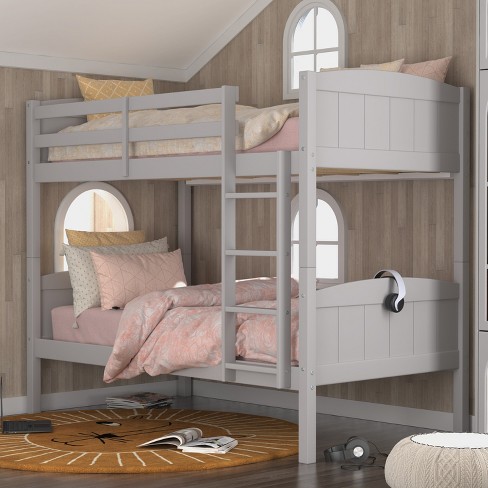 Twin Over Twin Alexis Wood Arch Bunk Bed - Hillsdale Furniture - image 1 of 4