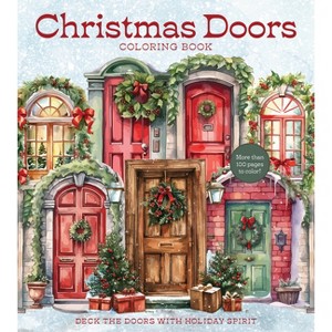 Christmas Doors Coloring Book - (Chartwell Coloring Books) by  Editors of Chartwell Books (Paperback) - 1 of 1