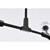 Elegant Lighting Zayne 4 - Light Pendant in  Black - 2 of 4