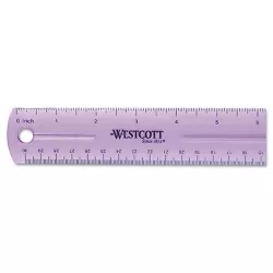 Westcott 12" Jewel Colored Ruler 12975