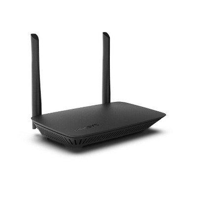 Linksys Wi-Fi 5 Router Dual-Band AC1200 (E5400) Black Manufacturer Refurbished