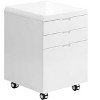 NicBex File Cabinet with Wheels,17.75 inch Wide Vertical Filing Cabinets with 3 Drawers,Office Cabinet for Home, Office,Brown/White/Gray/Black - 2 of 4