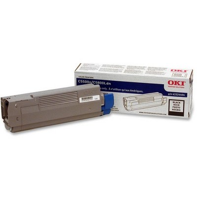 Oki Original Toner Cartridge - LED - 5000 Pages - Black - 1 Each