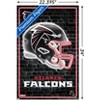 Trends International NFL Atlanta Falcons - Neon Helmet 23 Unframed Wall Poster Prints - 3 of 4
