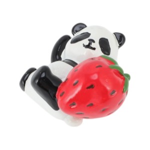 Unique Bargains Decorative Magnets Magnetic Fridge Sticker Irregular Shape Resin Black White Red Green 1Pc - 1 of 3