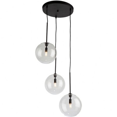 Artcraft Lighting Pinpoint 3 - Light Pendant in  Black