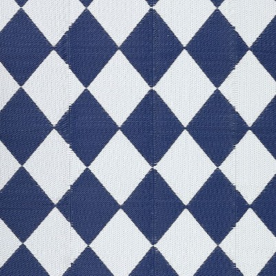 dark blue/white