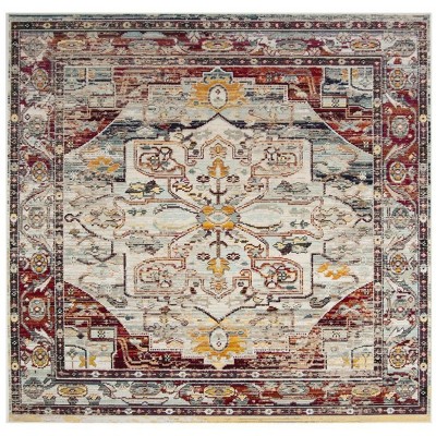 Crystal CRS503 Power Loomed Indoor Rug - Safavieh