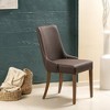 Decorotika,Golden Chair-Brown & Walnut - 3 of 4