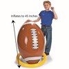 Fun Express Jumbo Giant Inflatable 4ft Football with Tee - 3 of 4