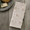 SKL Home 2pk Turtle Sculpted Hand Towel Set - 3 of 3