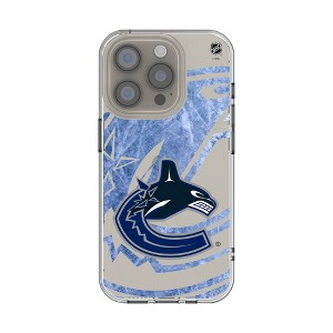 NHL Western Conference Teams Ice Tilt Clear Cell Phone Case for Apple iPhone - 1 of 4