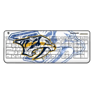 Keyscaper NHL Ice Tilt Wireless USB Keyboard - 1 of 4