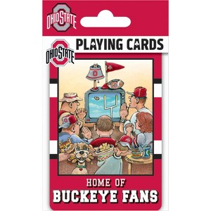 MasterPieces Officially Licensed NCAA Ohio State Buckeyes Fan Deck Playing Cards - 54 Card Deck - 1 of 4