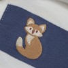 Baby Boys' 2pc Fox Striped Polo Shorts Set - Cloud Island™ Navy Blue - 4 of 4