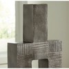 Signature Design by Ashley Wrengrove 21" Metal Vase, Antique Nickel Finish - 3 of 4