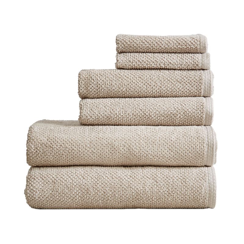 Great Bay Home Cotton Popcorn Textured Quick-Dry Towel Set , 2 of 7