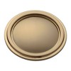 Sumner Street Home Hardware 5pk 1-1/2" Ethan Pull in Satin Brass: Gold Drawer Knobs for Dresser, Cabinet Pulls, Zinc Material - 4 of 4