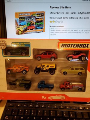 Matchbox 9 Car Pack - Styles May Vary : Target