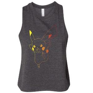 Women's - Pokémon - Pikachu Graphic Racerback Tank - 1 of 3