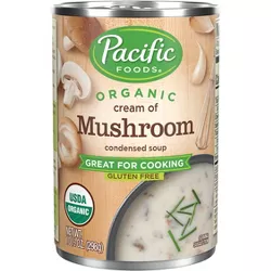 Pacific Foods Organic Gluten Free Condensed Cream of Mushroom Soup - 10.5oz