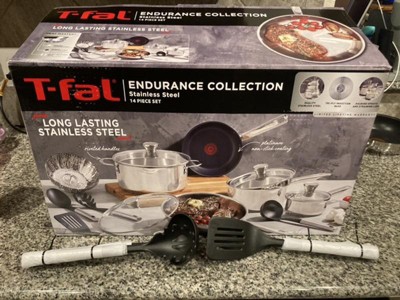T-FAL T-fal Endurance Platinum Nonstick 14 Piece Cookware Set C577SEFT