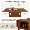 Modern 5-Piece Extendable Dining Table Set with Drop Leaves, Storage Shelf, and Upholstered Chairs for Dining Room - 4 of 4