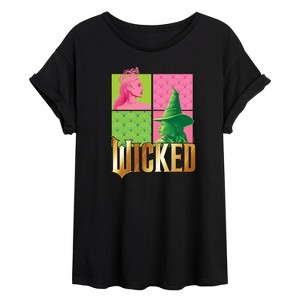Women's - Wicked -  Oversized Graphic T-Shirt - 1 of 4