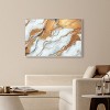 Art Remedy Gold Marble Boho Neutral Abstract Wall Art Framed - 2 of 4
