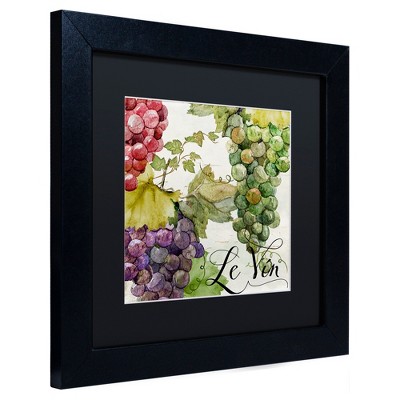 Trademark Fine Art -Color Bakery 'Wines of Paris II' Matted Framed Art
