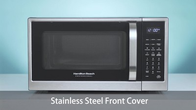 Black and Decker Stainless Steel 5 in 1 Small Microwave Countertop with  Microwave Air Fryer Combo, Convection, Broil, Bake, and Turntable, Silver