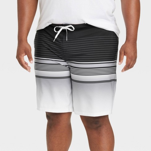 Big and tall on sale white swim trunks