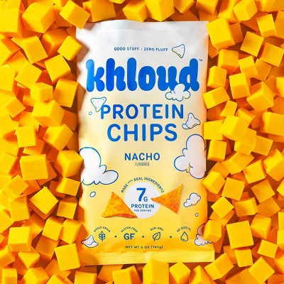 Khloud Nacho Protein Tortilla Chips - 5oz