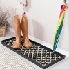 Anji Mountain 34.5''X14''X1.5'' Rubber Boot Tray - Madagascar - 3 of 4