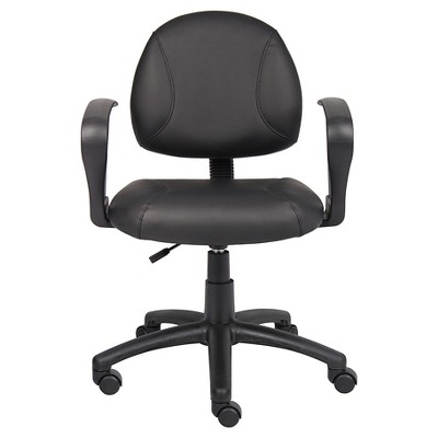 Posture Chair with Loop Arms Black - Boss Office Products